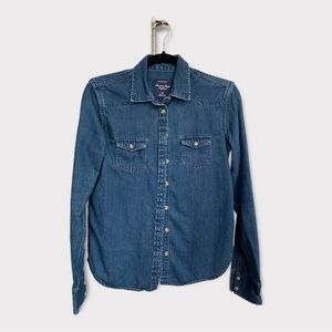 American Eagle Denim Shirt